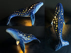 Realistic Humpback Whale Ceramic Lamp