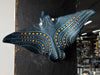 Eagle Ray Ceramic Wall Light – Handmade Ocean-Inspired Lamp