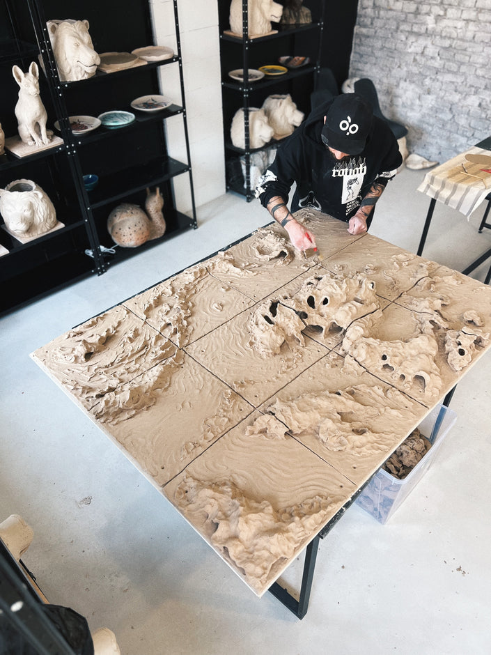 Strait: Ceramic Wall Panel