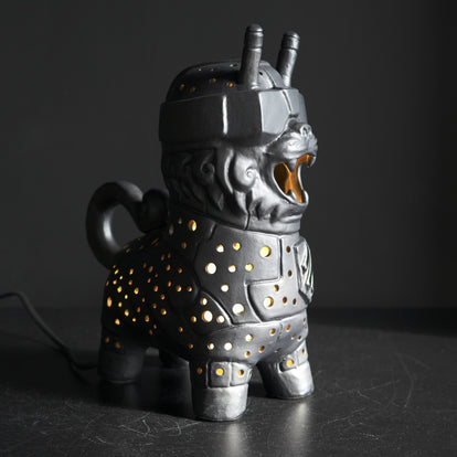 Lembyk FPV Ceramic Night Light | Handmade Ukrainian Folk-Inspired Night Light