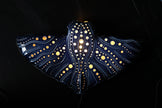 Manta Ray Ceramic Wall Lamp | Handmade Ocean-Inspired Ceramic Sconce