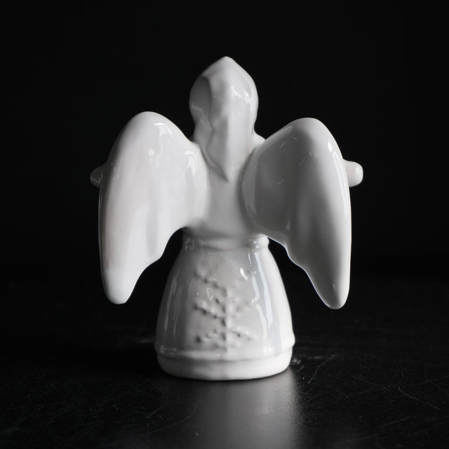 Ceramic Motanka Angel | Symbolic Ukrainian Ceramic Sculpture
