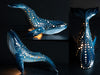 Handmade Ceramic Whale Lamp