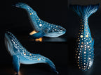 Handmade Ceramic Whale Lamp