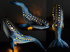 Lampe Baleine en Céramique Faite Main