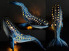 Lampe Baleine en Céramique Faite Main