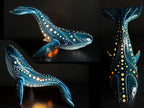 Handmade Ceramic Whale Lamp