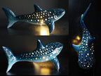 Handmade Whale Shark Ceramic Lamp