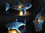 Handmade Whale Shark Ceramic Lamp