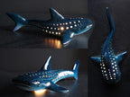 Handmade Whale Shark Ceramic Lamp